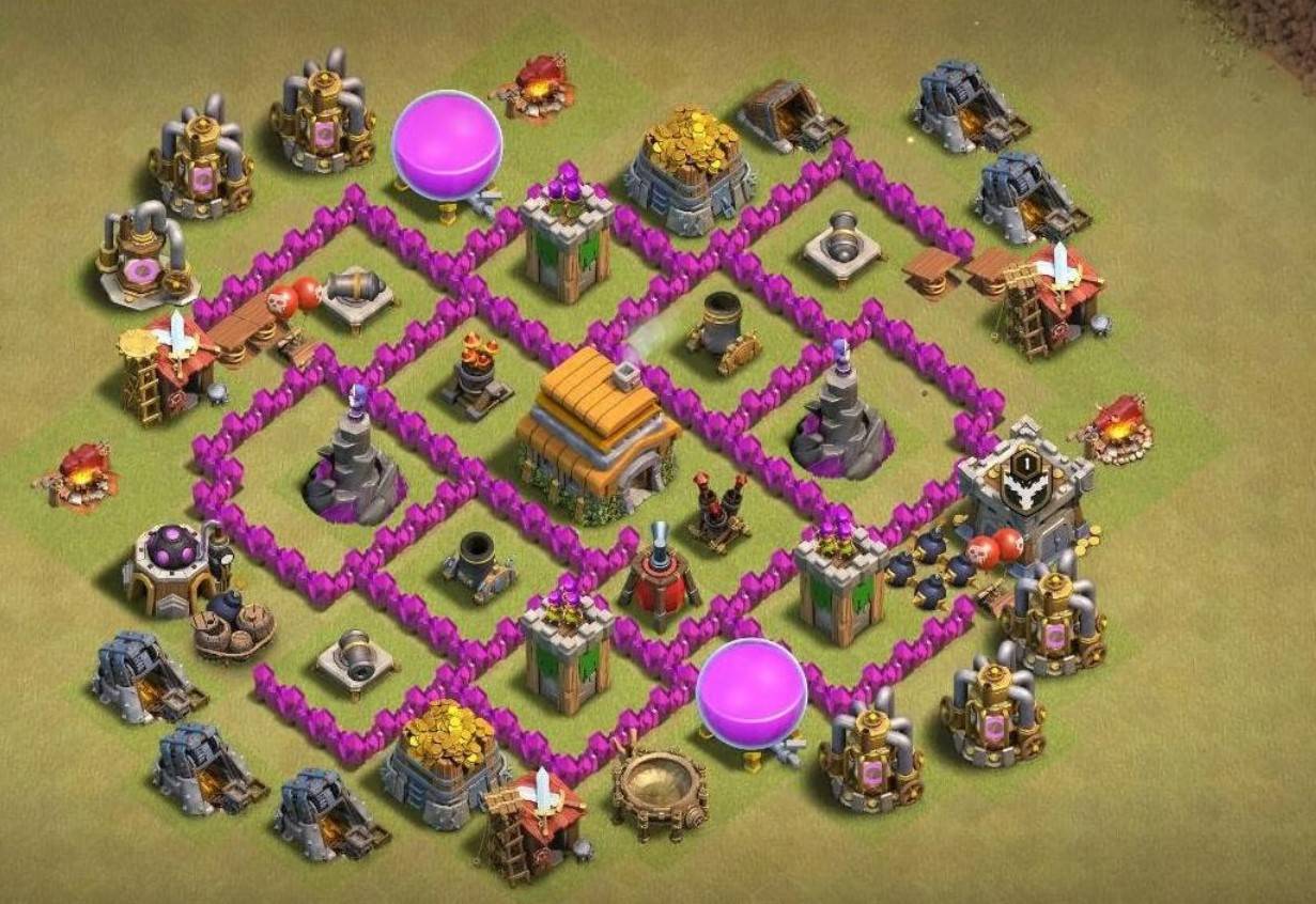 th6 base asymmetrical