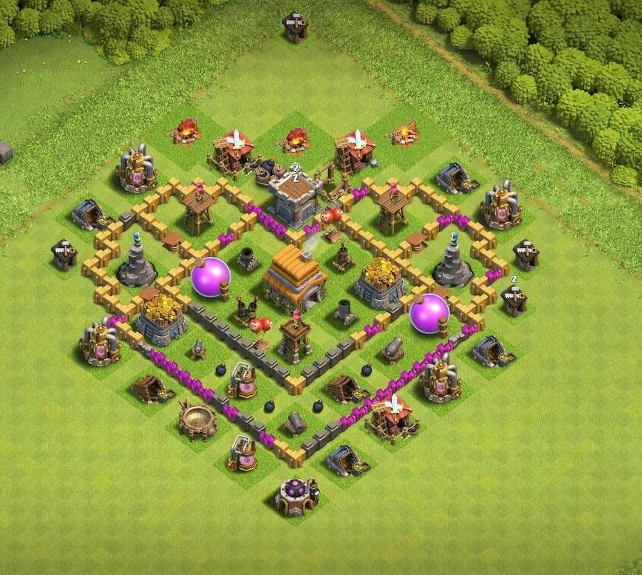 th6 base farming