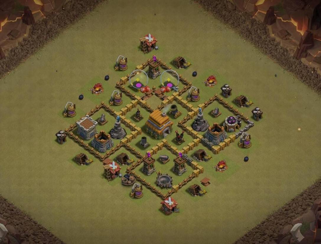 th6 war base hd images