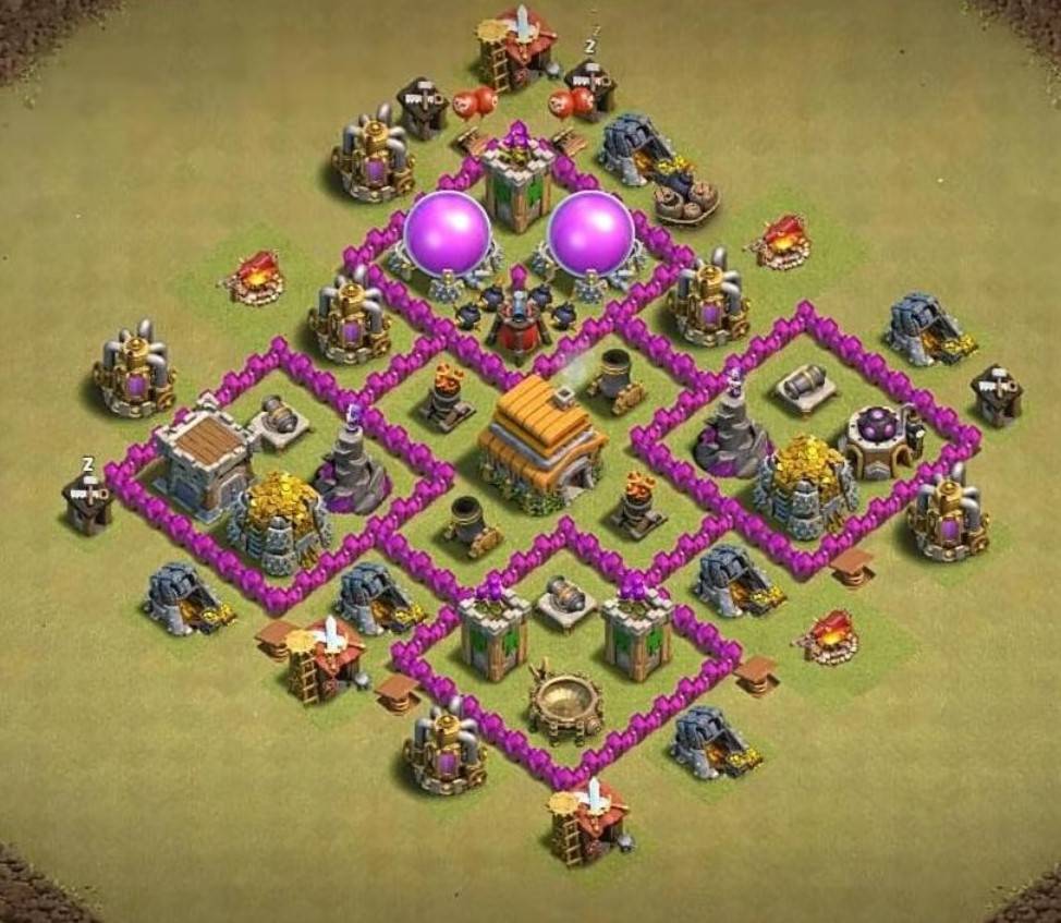 th6 war base pic