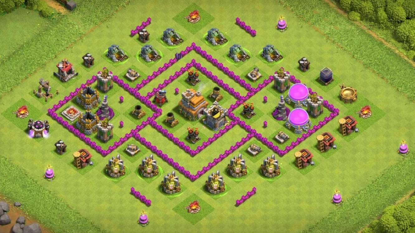 th7 base symmetrical