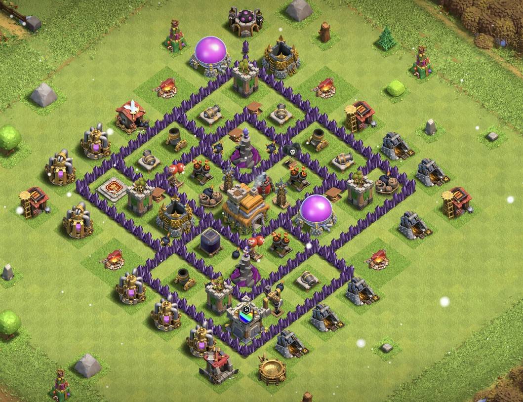 th7 tesla farm base