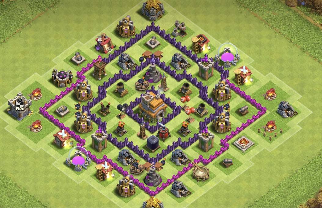 th7 town hall base