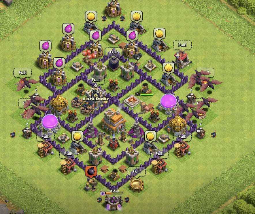 th7 war base 3 star attack strategy