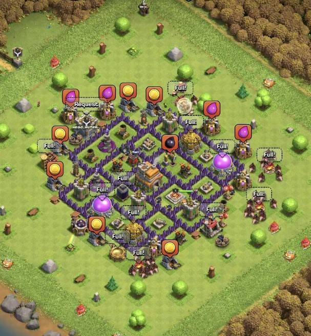 th7 war base copy paste