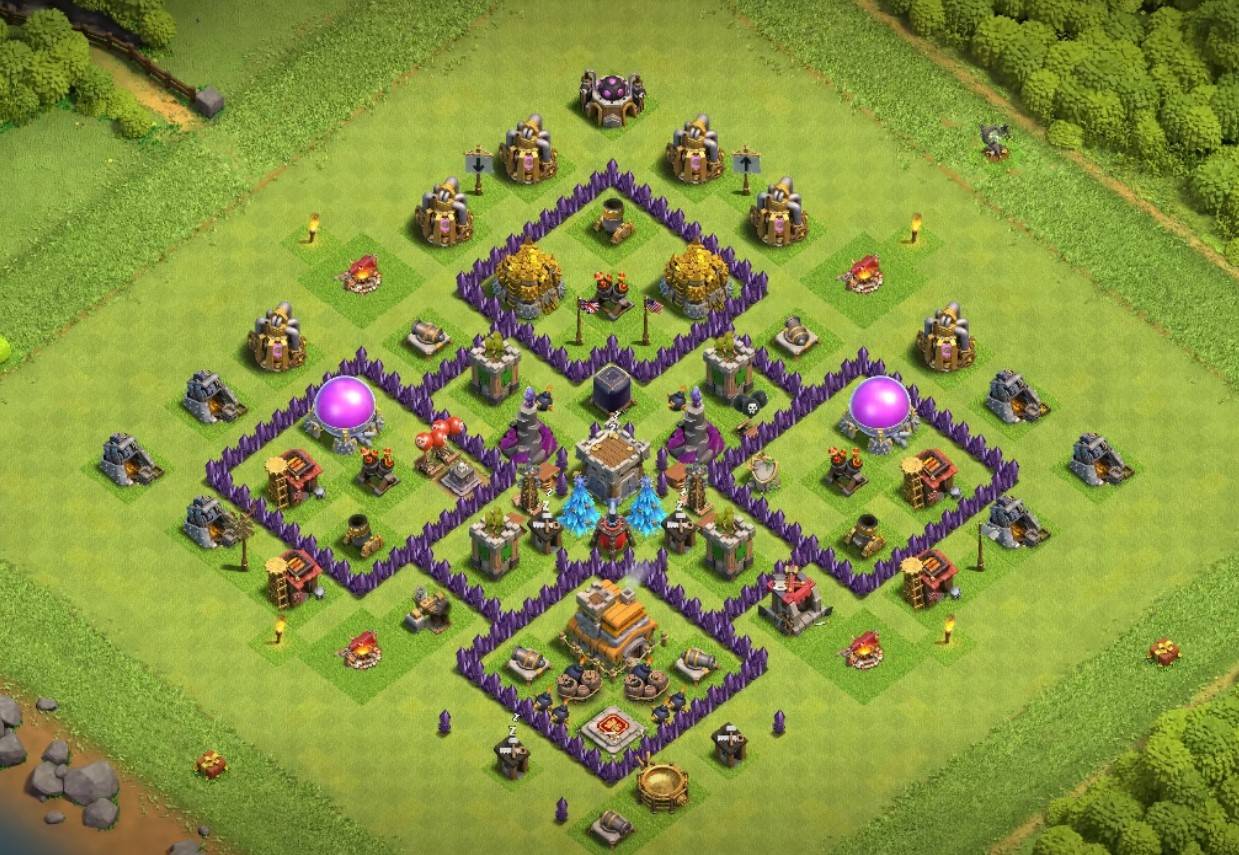 th7 war base hd pic