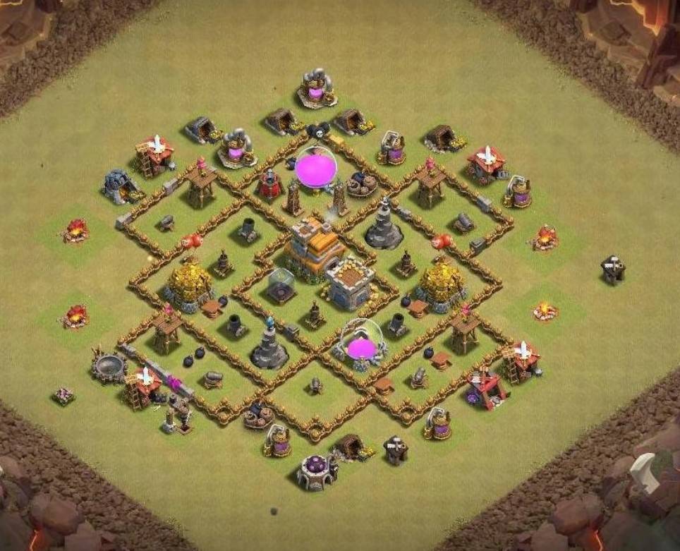 th7 war base layout link