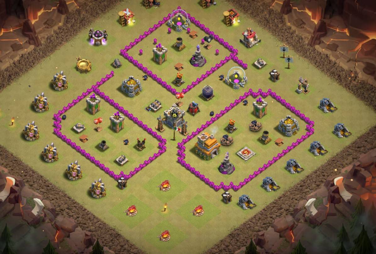 th7 war base layout with copy link