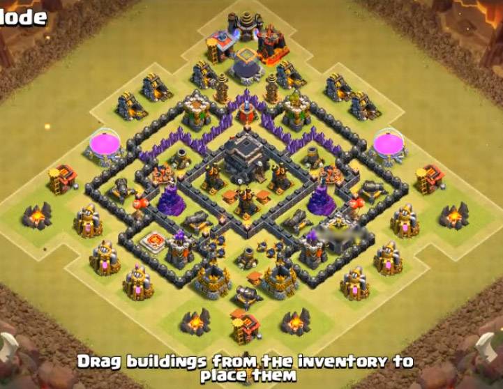 th7 war layout anti hogs