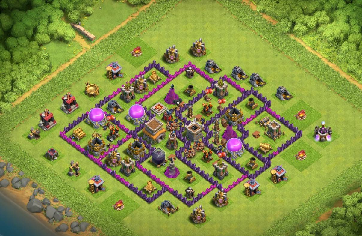 th8 base anti loot