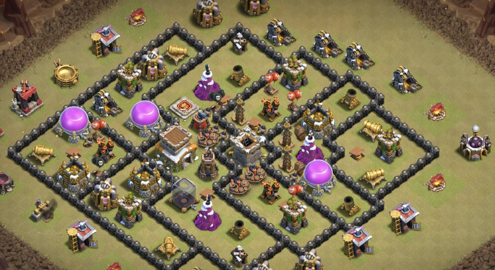 th8 base layout anti 3 stars