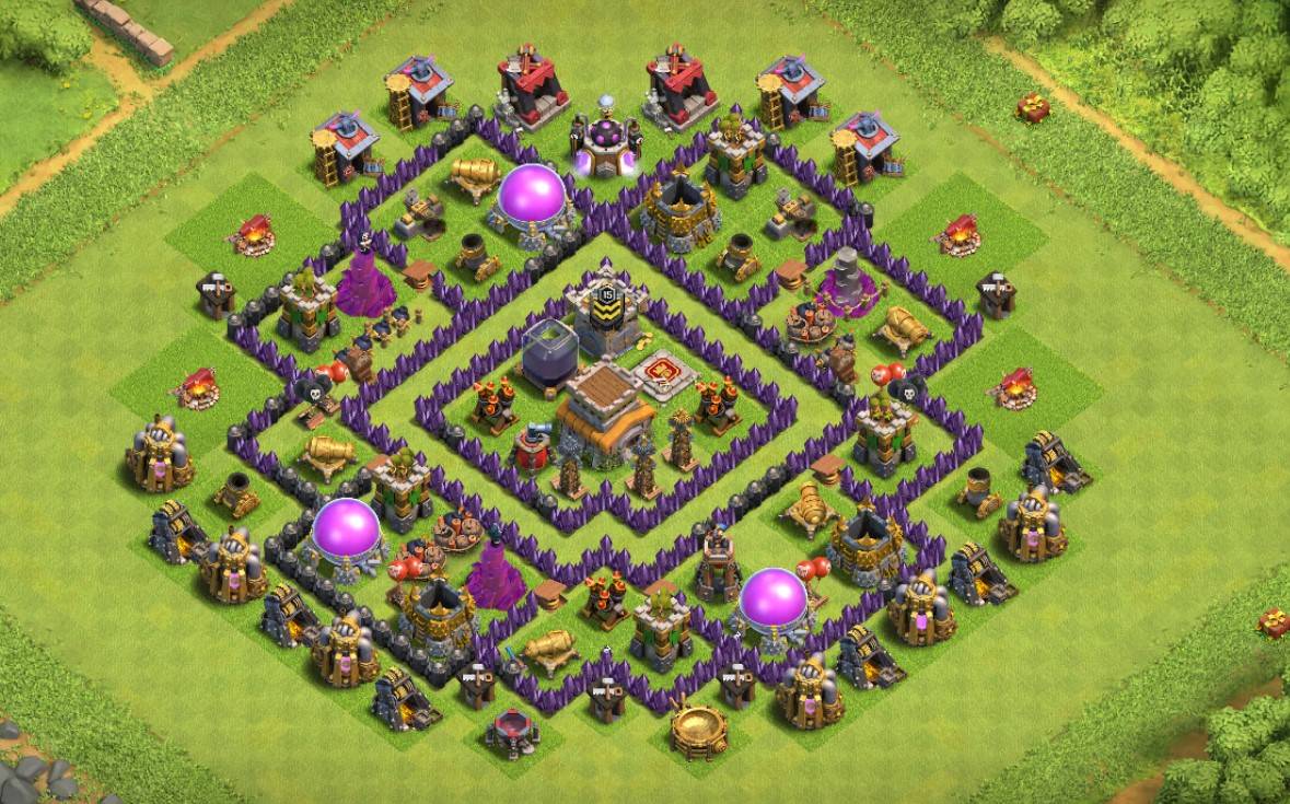 th8 base with bomb tower link