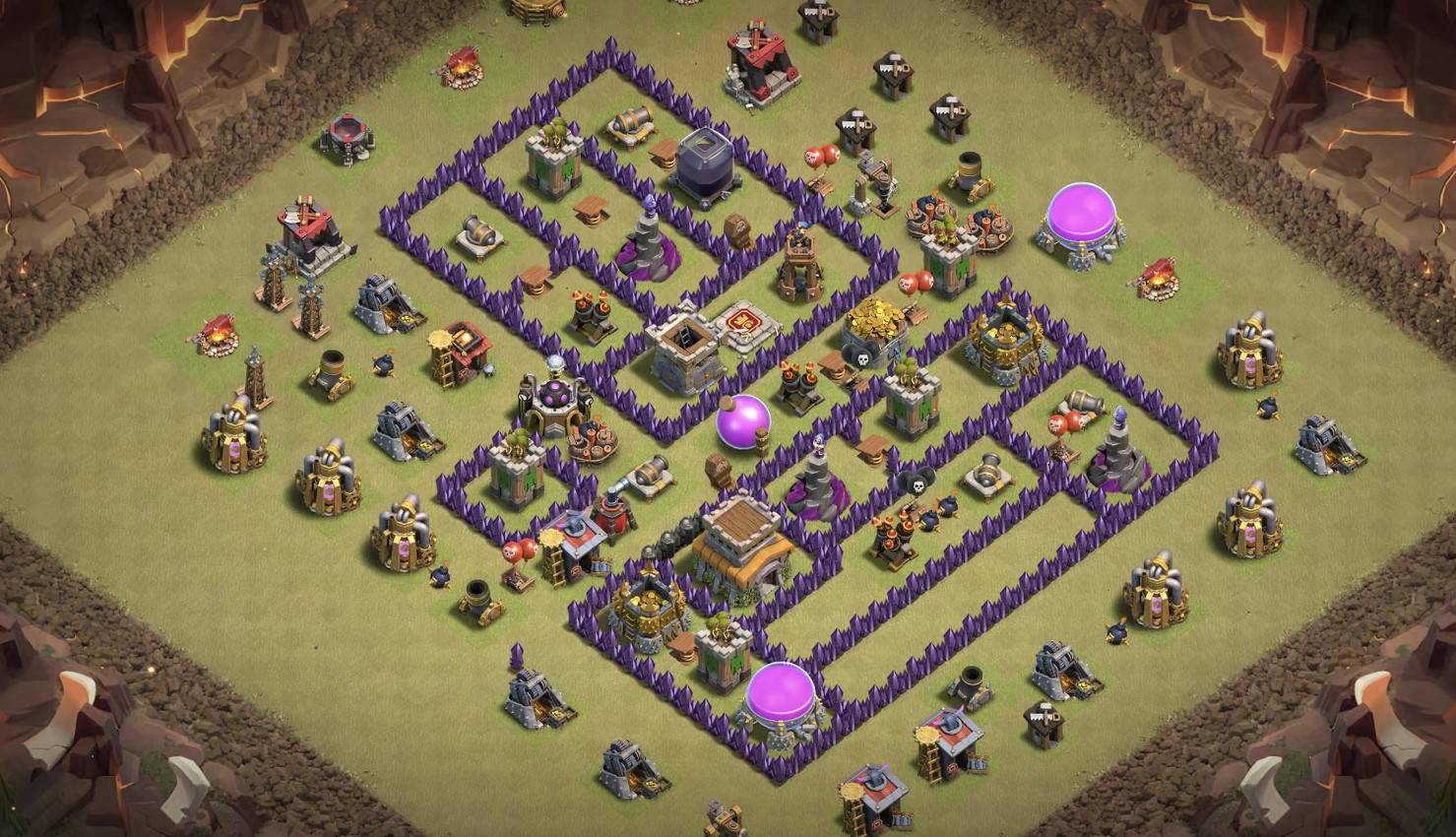 th8 best war base hd pic