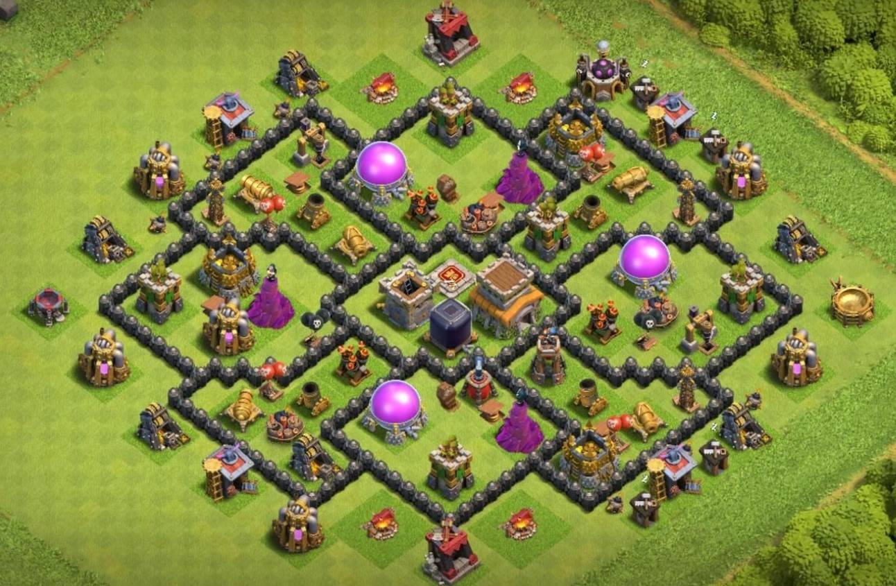 th8 dark elixir base