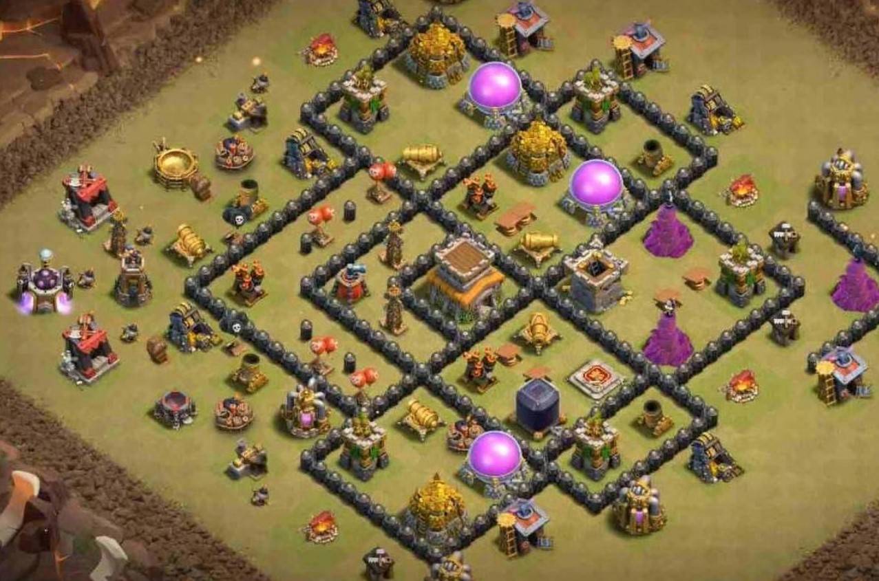 th8 war base anti bowler