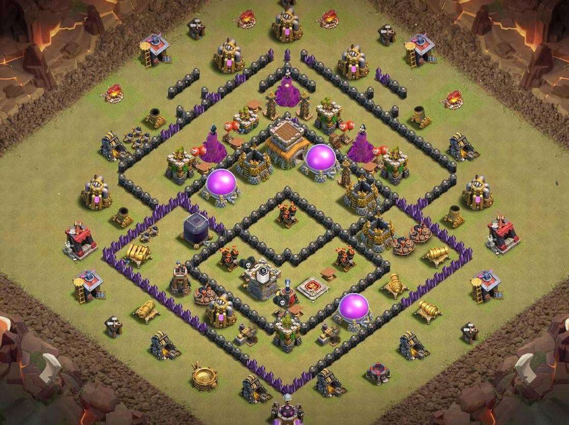 th8 war base layout link