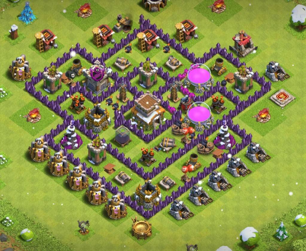 th8 war base with copy link