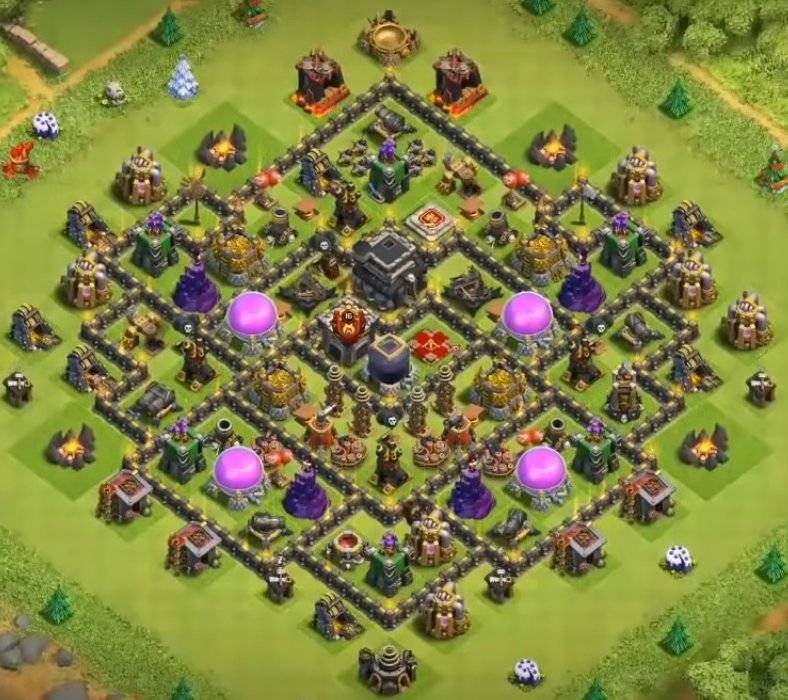 th9 anti ground farming base