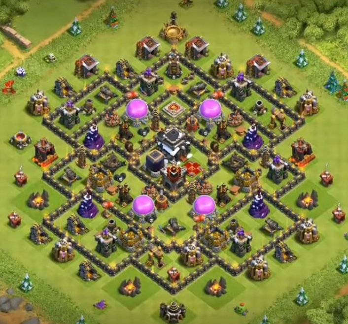 th9 farming base anti hogs