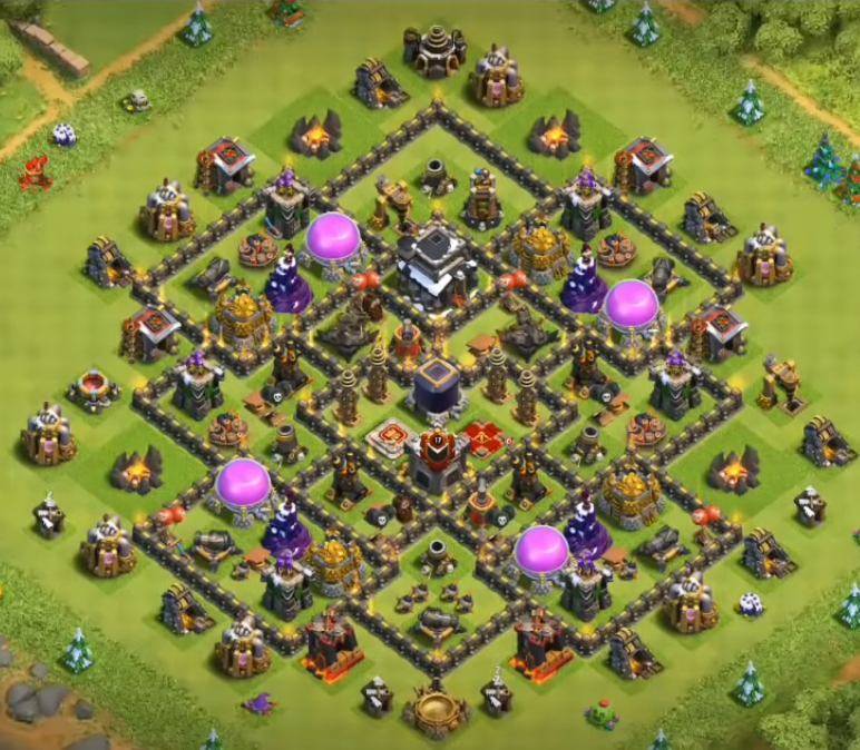 th9 farming base anti loot