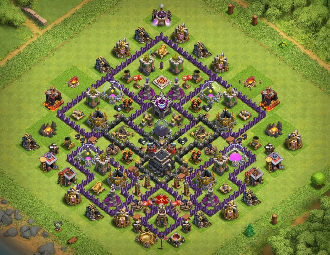 th9 farming base coc