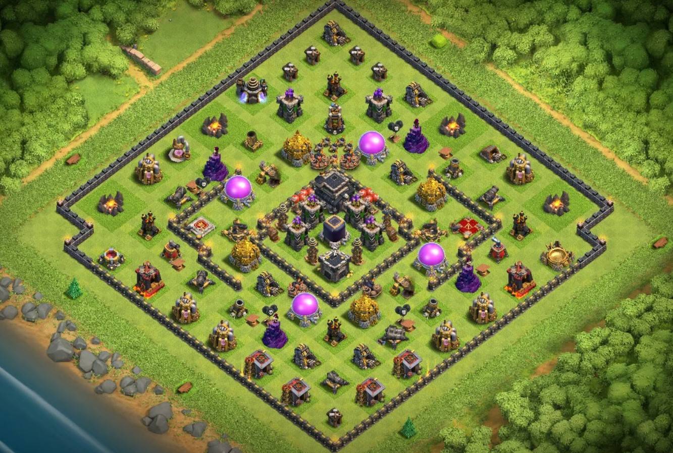 th9 farming base layout link