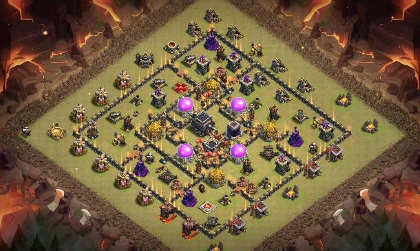 th9 farming base layout with copy link