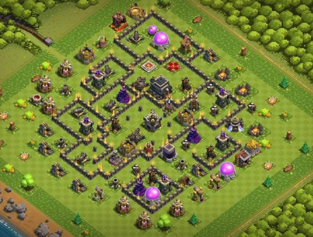 th9 farming base layouts