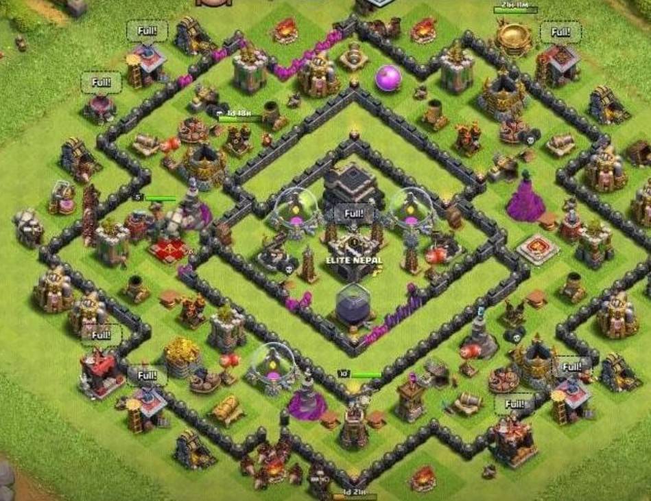 th9 farming base link anti 2 stars