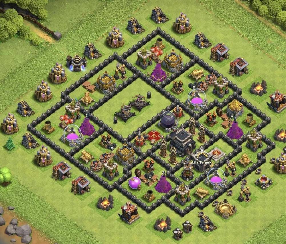 th9 farming base pro