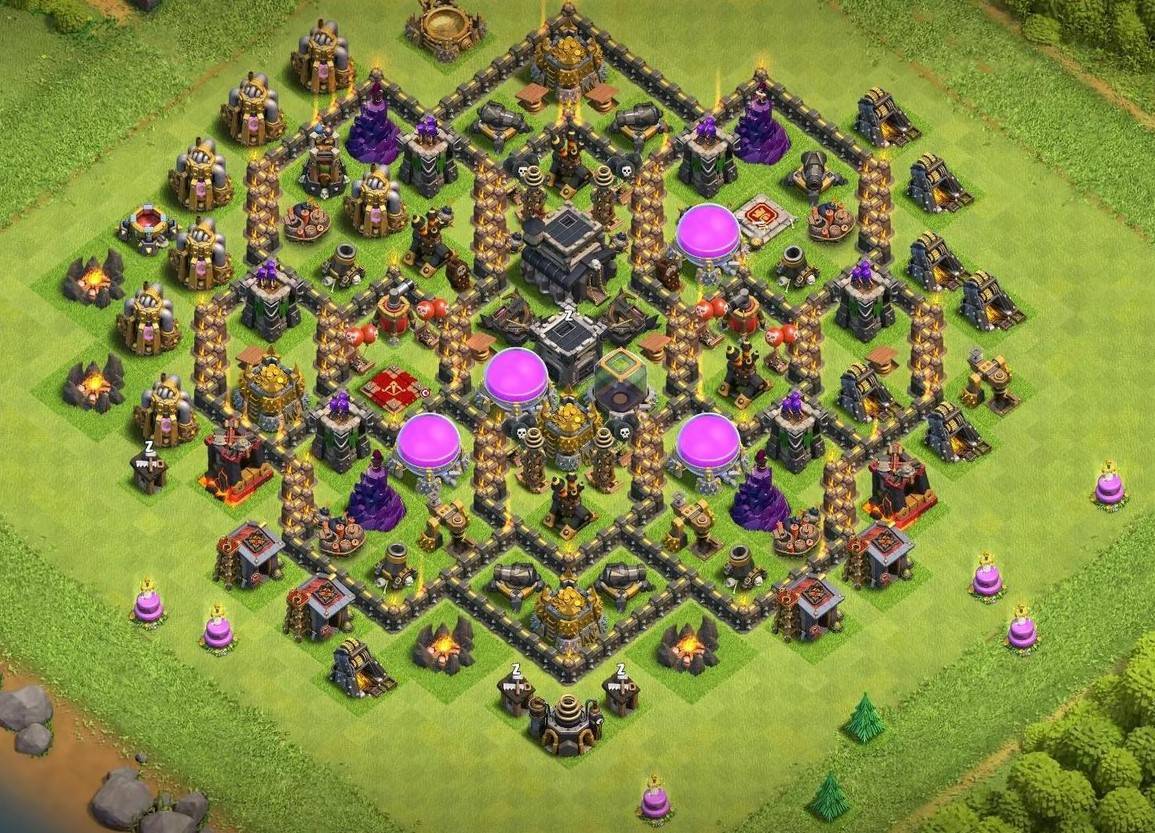 th9 farming base with copy link