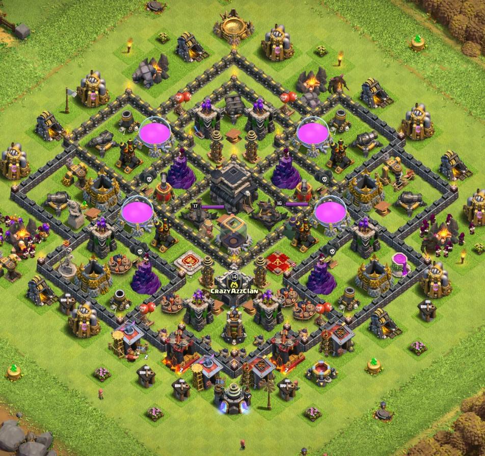 th9 hybrid base layout with copy link