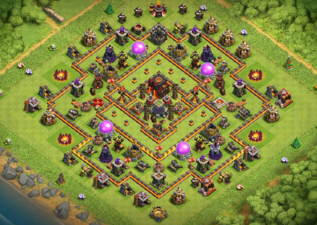 the best town hall 10 war base