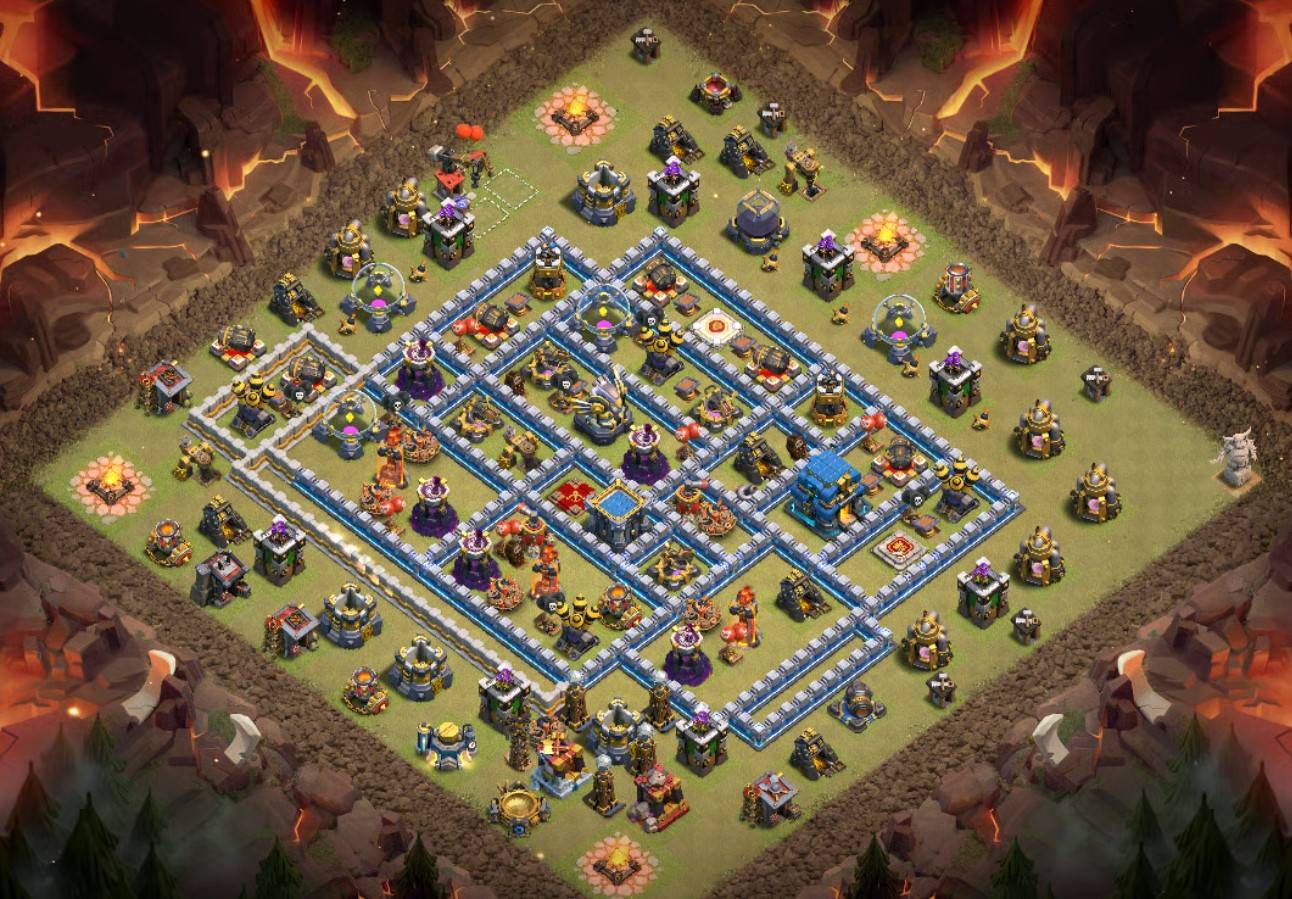 the best town hall 12 war base