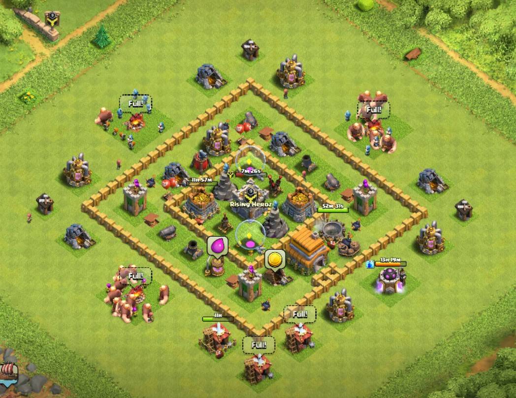 the best town hall 6 farming base