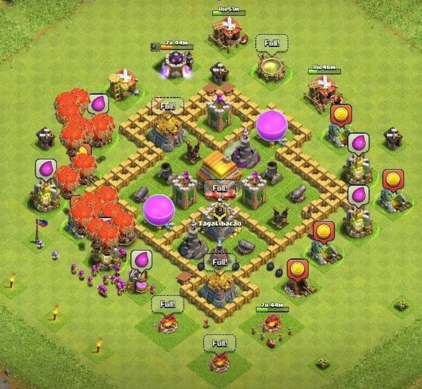 the best town hall 6 war base
