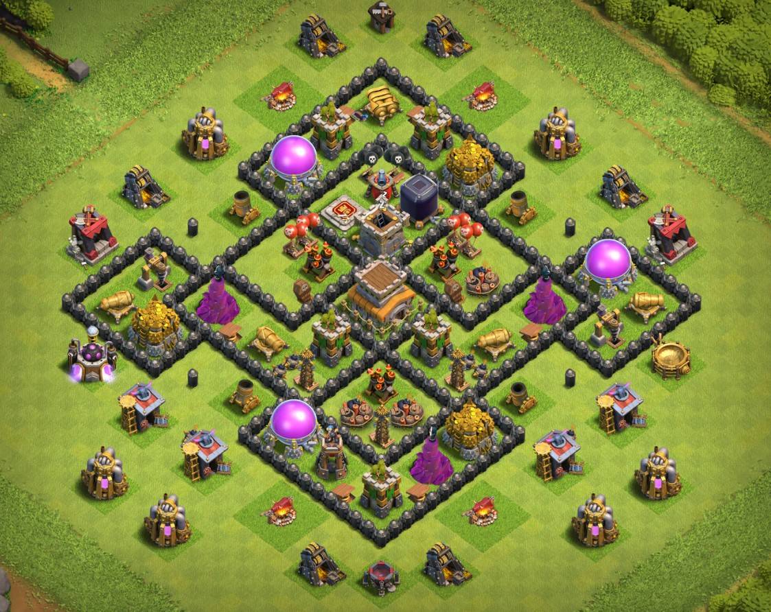 the best town hall 8 war base