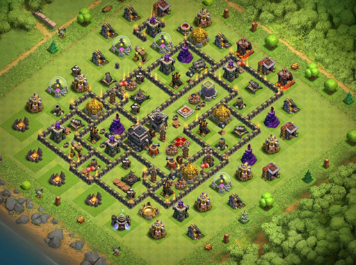 the best town hall 9 base
