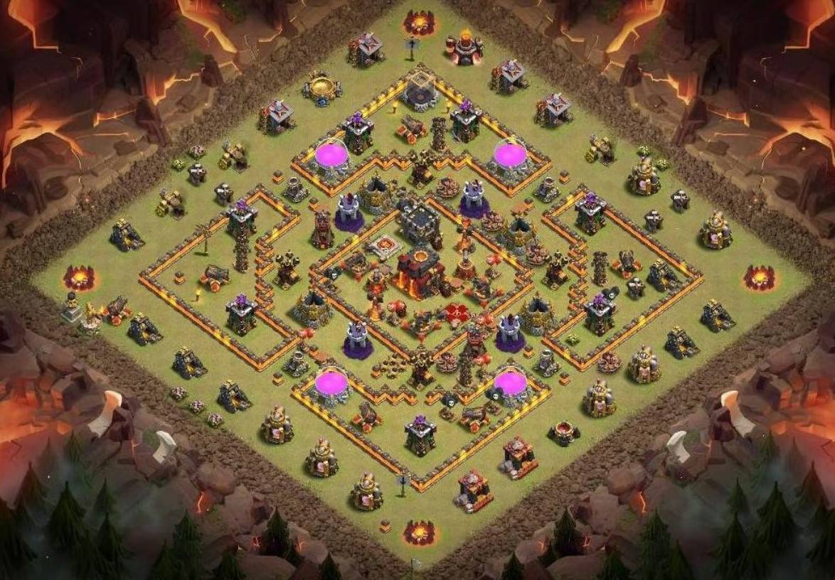 town hall 10 base clash of clans