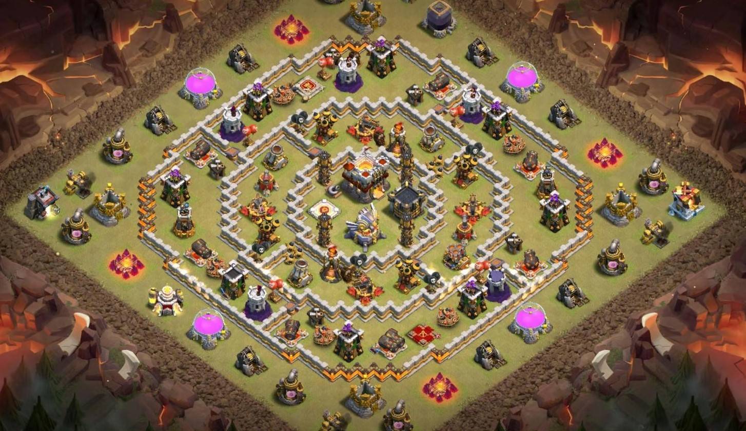 town hall 11 base layout and links