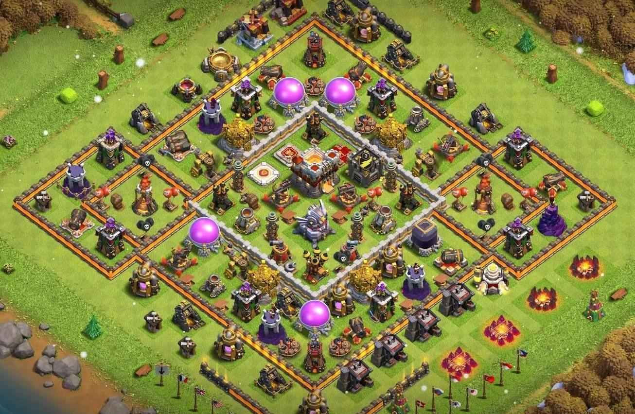 town hall 11 farming base layout link