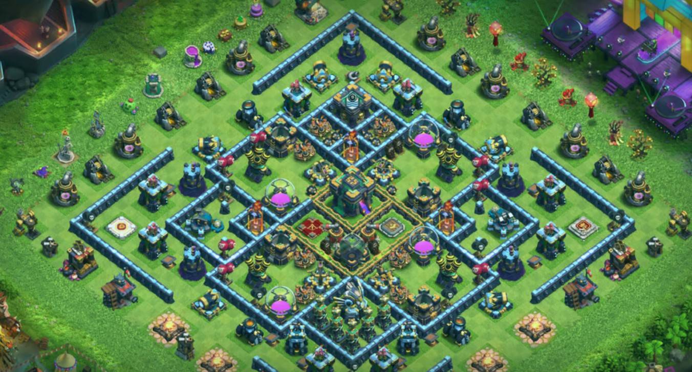 town hall 14 hybrid base copy link