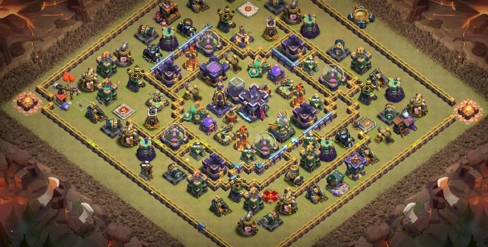 town hall 15 hybrid base layout link