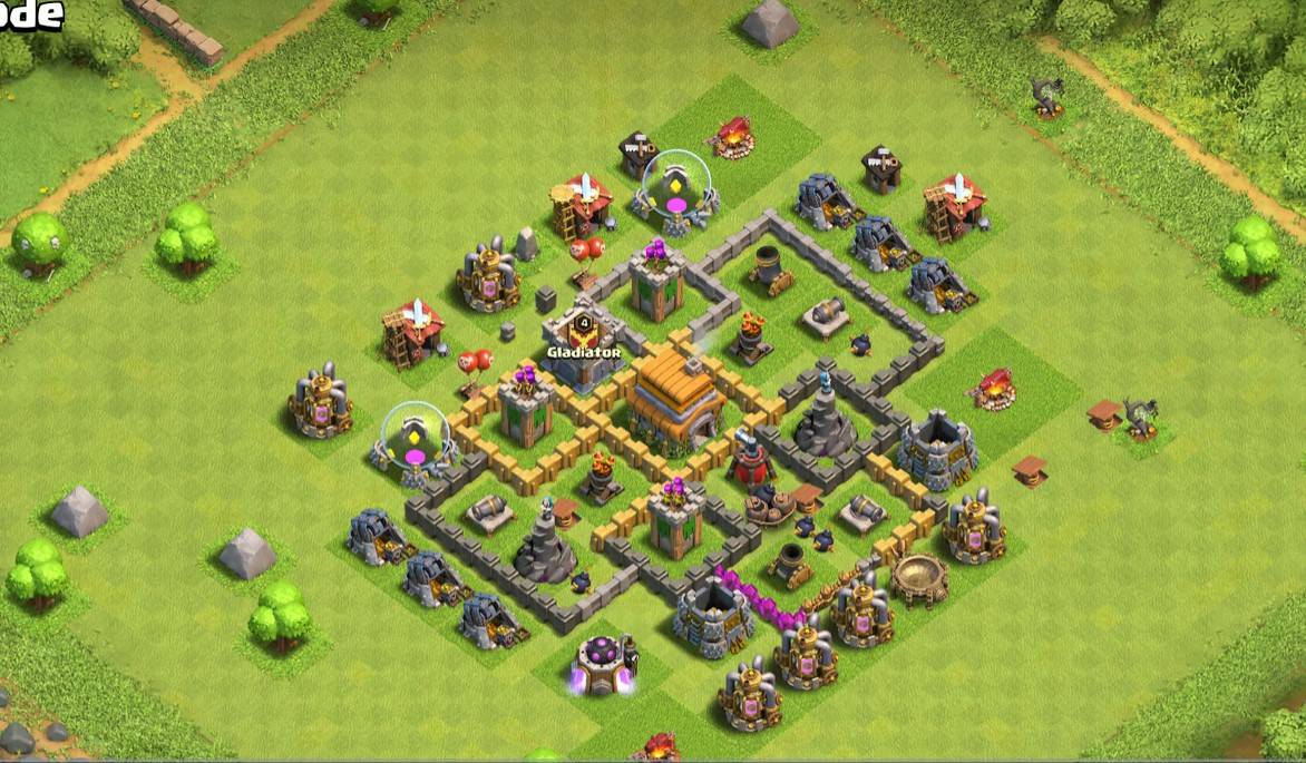town hall 6 base layout and links