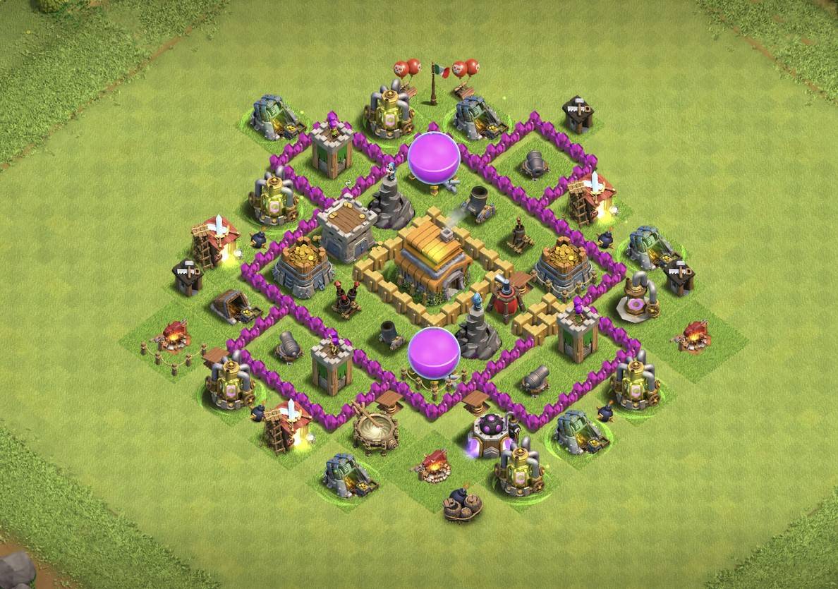 town hall 6 best base link