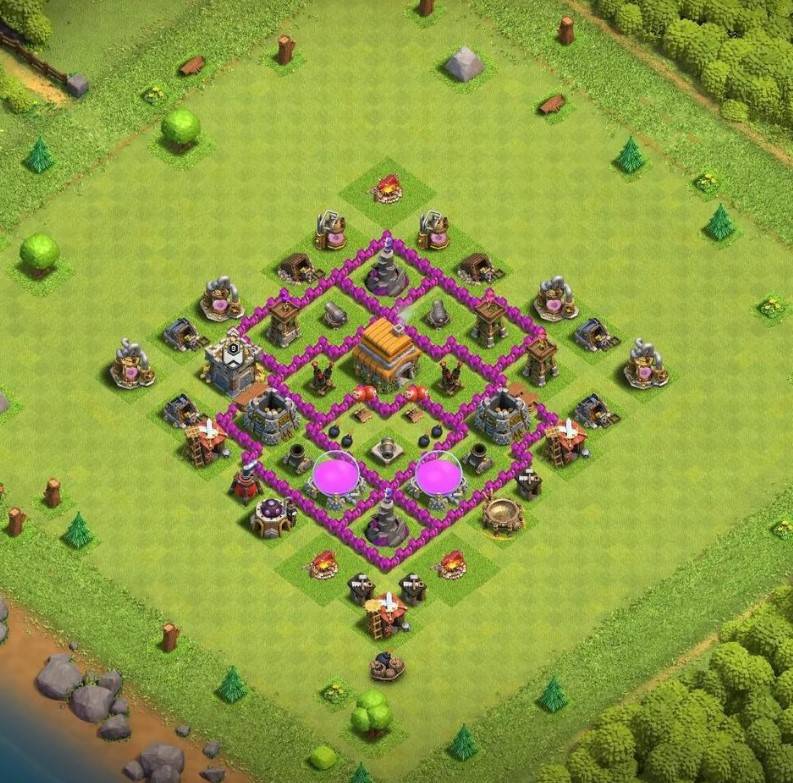 town hall 6 cwl base