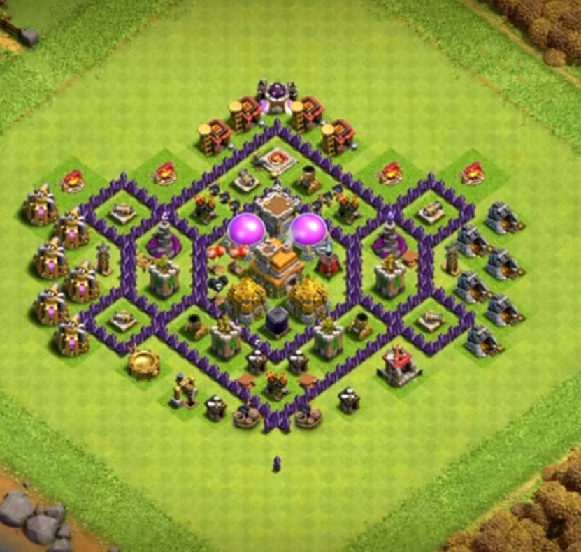 town hall 7 base layout link