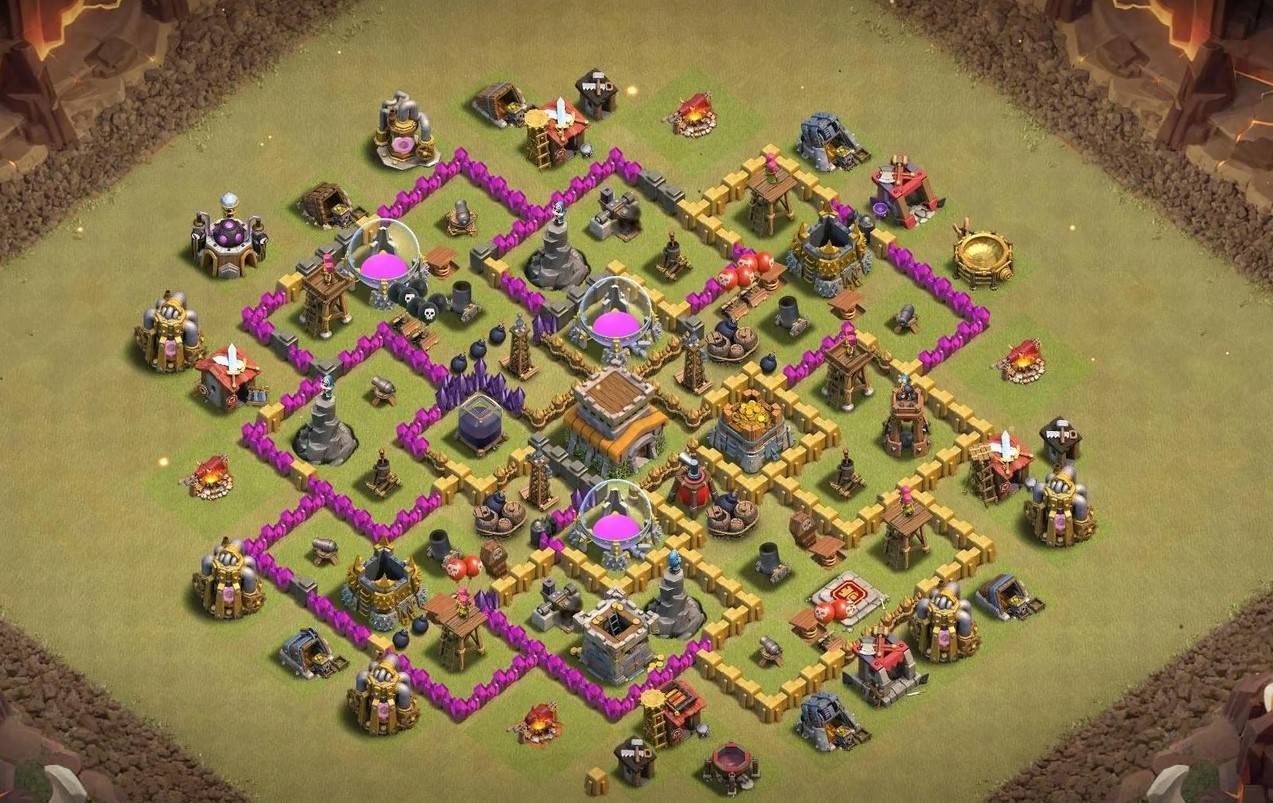 town hall 8 base layout and links