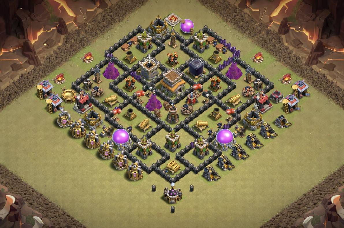 town hall 8 best base link