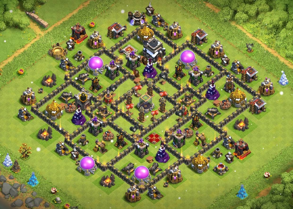 town hall 9 farming base